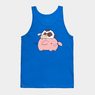 Big Pig Tiny Cow Tank Top